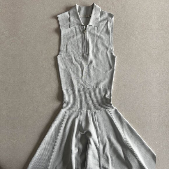 Jason Wu Thuya Knit Polo Dress With Flounce Hem ASO Spencer Hastings - Picture 6 of 12